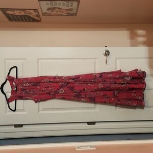 Calvin Klein Floral Maxi Dress.